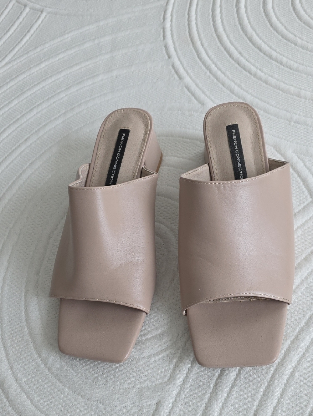 French Connection Blush Slide Mules